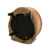 NicBex Modern 24" Round Ottoman Upholstered Footstools with Button Tufted Top for Bedroom and Living Room - 4 of 4