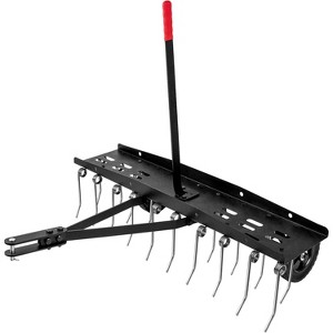 Tow-Behind Dethatcher - Lawn Sweeper for Tractors & Riding Mowers, Removes Thatch from Large Lawns - 1 of 4