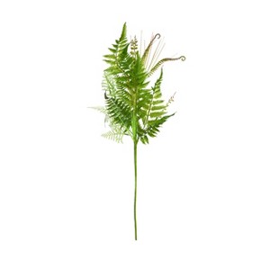 Transpac Artificial 30 in. Green Spring Fern Spray - 1 of 4