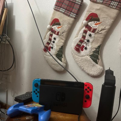 Nintendo Switch 1.1 Avec 1 Joy-con Rouge Néon + 1 Joy-con Bleu