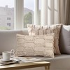REGALWOVEN Solid Color Plush Soft Cozy Throw Pillow Covers for Sofa Home Decor 2 Pcs - 2 of 4