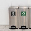 Avery Recycle and Trash Stickers, 4" x 4", Green and Black, 8 Total - 3 of 4