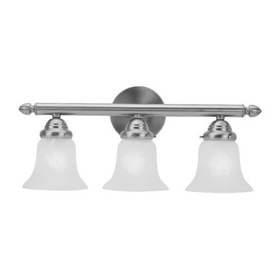 Livex Lighting Neptune 3 - Light Vanity in  Brushed Nickel