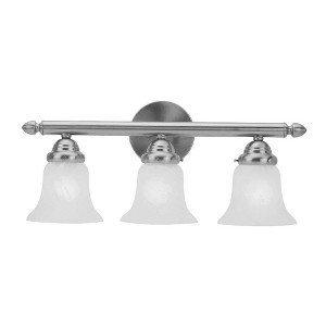 Livex Lighting Neptune 3 - Light Vanity in  Brushed Nickel - 1 of 1