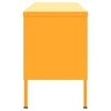 vidaXL TV Stand Mustard Yellow 41.3"x13.8"x19.7" Steel - 4 of 4