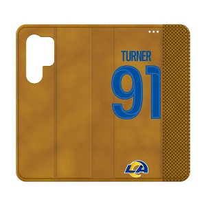 NFL Los Angeles Rams Players Game Tactic Folio Cell Phone Case for Samsung Galaxy - 1 of 4