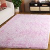 Rainbow Shag RBO100 Flatweave-Power Loomed Skid-Resistant Indoor Rugs - Safavieh - 2 of 4