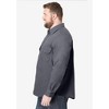 Boulder Creek by KingSize Men's Big & Tall Long Sleeve Denim And Twill Shirt - 4 of 4