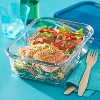 Pyrex 11 Cup Food Storage Container Cadet Blue : Target