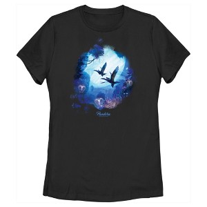 Women's Avatar: The Way of Water Pandora Flying Logo T-Shirt - 1 of 4