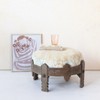 Storied Home Reclaimed Wood and Glass Wall Art with Woman and Flowers, Multicolor - 3 of 4