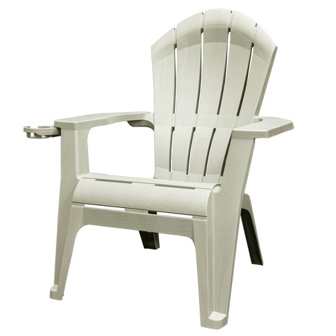 Deluxe Realcomfort Outdoor Adirondack Chair White Adams Manufacturing Target