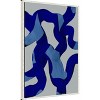 Amanti Art Abstract Brush Strokes by Mareike Bohmer Framed Canvas Wall Art - 3 of 4