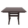 WestinTrends 5 Piece Outdoor Patio Dining Set Outdoor Square Table and Chair Set - 4 of 4