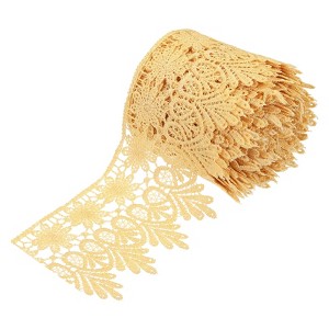 Unique Bargain Decorative Vintage Crochet Hollow Lace Ribbon for DIY Crafts - 1 of 4