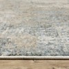 Captiv8e Designs Harmony Modern Distressed Abstract Beige/Blue Area Rug - 4 of 4