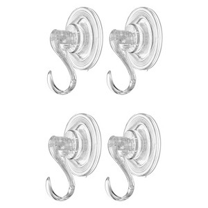 Unique Bargains Waterproof Reusable Vacuum Suction Cup Hooks and Hangers - 1 of 3