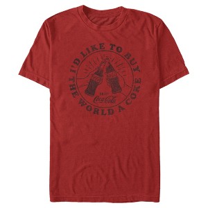 Men's Coca Cola Unity I'd Like to Buy the World a Coke T-Shirt - 1 of 4