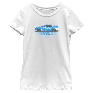 Girls Hendrick Motorsports Chase Elliott Number 9 Logo T Shirt - 1 of 4