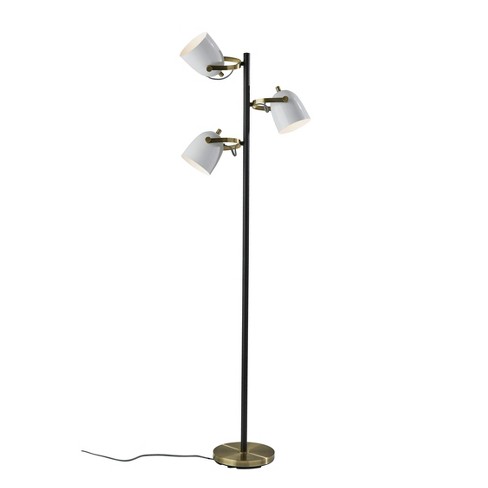 Casey Tree Lamp Black/white/brass - Adesso : Target