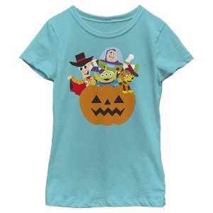 Girl's Toy Story Halloween Toy Treats T-Shirt - 1 of 4