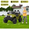 Jojoka 12V Ride on Truck Car for Kids, Battery Powered Electric Toys Vehicles with Remote Control, Spring Suspension, Lights, Bluetooth, 2 Speeds - 2 of 4