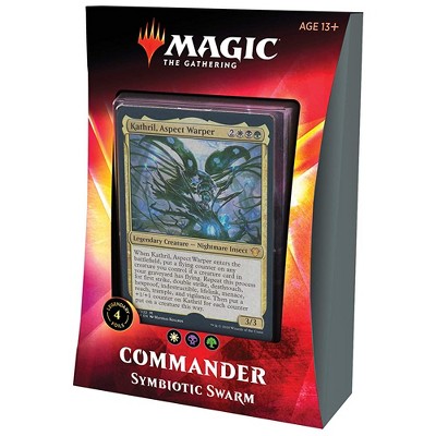 Magic The Gathering Magic: The Gathering Symbiotic Swarm Ikoria Commander Deck | 100 Card Deck | 4 Foil Legendary Creatures