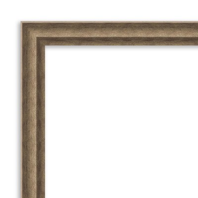 Angled Bronze Matte Finish Wood Single Photo Frame 17" x 14"