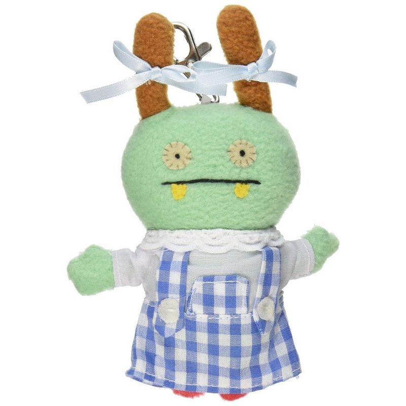 Enesco Ugly Dolls Wizard of Oz 5" Plush Clip-On: Moxy as Dorothy, 1 of 2