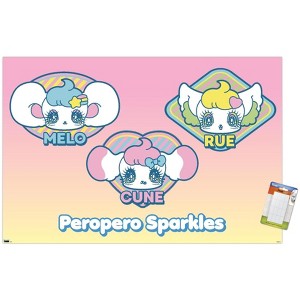 Trends International Peropero Sparkles - Faces Unframed Wall Poster Prints - 1 of 4