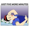 Men's Snow White and the Seven Dwarfs Just Five More Minutes Meme T-Shirt - 2 of 4