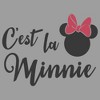 Boy's Disney French Minnie Pull Over Hoodie - 2 of 4