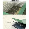 2PCS Outdoor Metal Raised Garden Bed, 2FT Deep Planter Box for Vegetables, Flowers, 350 Gal Capacity,8 x 4 x 2 ft,Green - 3 of 4