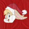 Boys' Looney Tunes Lola Bunny Santa Hat T-Shirt - 2 of 4