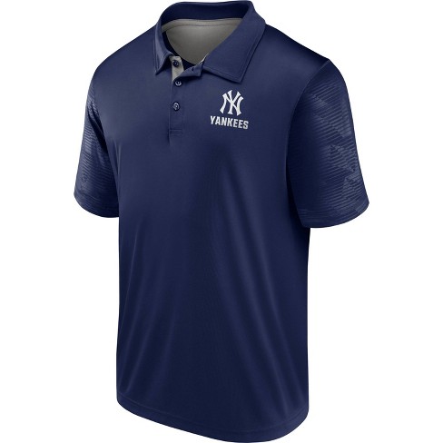 Mlb New York Yankees Men's Short Sleeve Polo T-shirt - L : Target