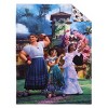 Disney Encanto Power Trio Purple and Teal 5 Piece Toddler Bedding and Blanket Bundle Set - 2 of 4