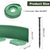 Unique Bargains Flexible Durable Maintenance-Free DIY Landscape Edging 1 Pc - 2 of 4
