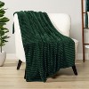 PAVILIA Super Soft Fleece Flannel Ribbed Striped Throw Blanket, Luxury Fuzzy Plush Warm Cozy for Sofa Couch Bed - image 3 of 4