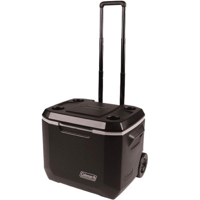 SUGIFT 50qt Wheeled Cooler, Extra-Walled Insulation Keeps Ice up to 5 Days
