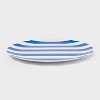 4pk 10" Scallop Striped Dinner Plate Set - Sun Squad™ - 2 of 3