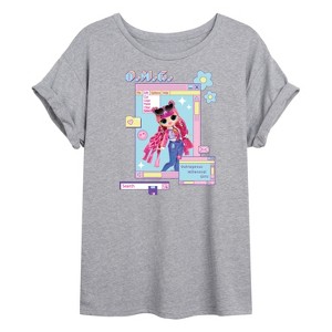 Women's - LOL Surprise! - Outrageous Millennial Girls Oversized Graphic T-Shirt - 1 of 4