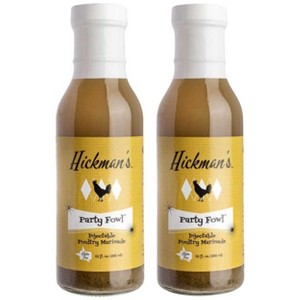 Fat Boy Hickman's BBQ 12 oz Party Fowl Poultry Marinade - Pack of 2 - 1 of 4