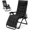 Acekool Heavy Duty Recliner Chair - 440LB Capacity Adjustable Lounger with Cup Holder - 3 of 4