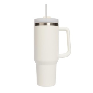 Sweet Water Decor Cream 40 oz Stainless Steel Tumbler - 1 of 3