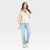 Women's Relaxed Trucker Denim Jacket - Universal Thread™ - 3 of 3