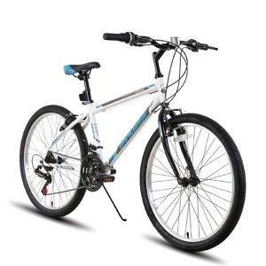 BAMCBASE 24 26 inch Mountain Bike, 21 Speeds Men MTB, Sport Bicycle for Adult - 1 of 4