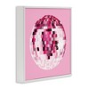 Stupell Industries Dazzling Pink Disco Ball Framed Giclee Art - 2 of 4