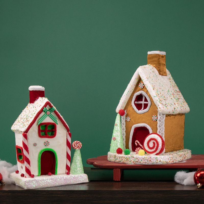 Northlight 13" Gingerbread Candy House Christmas Decoration, 2 of 9
