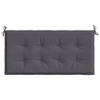 vidaXL Garden Bench Cushion Anthracite Garden Bench Cushion Non-slip - 4 of 4