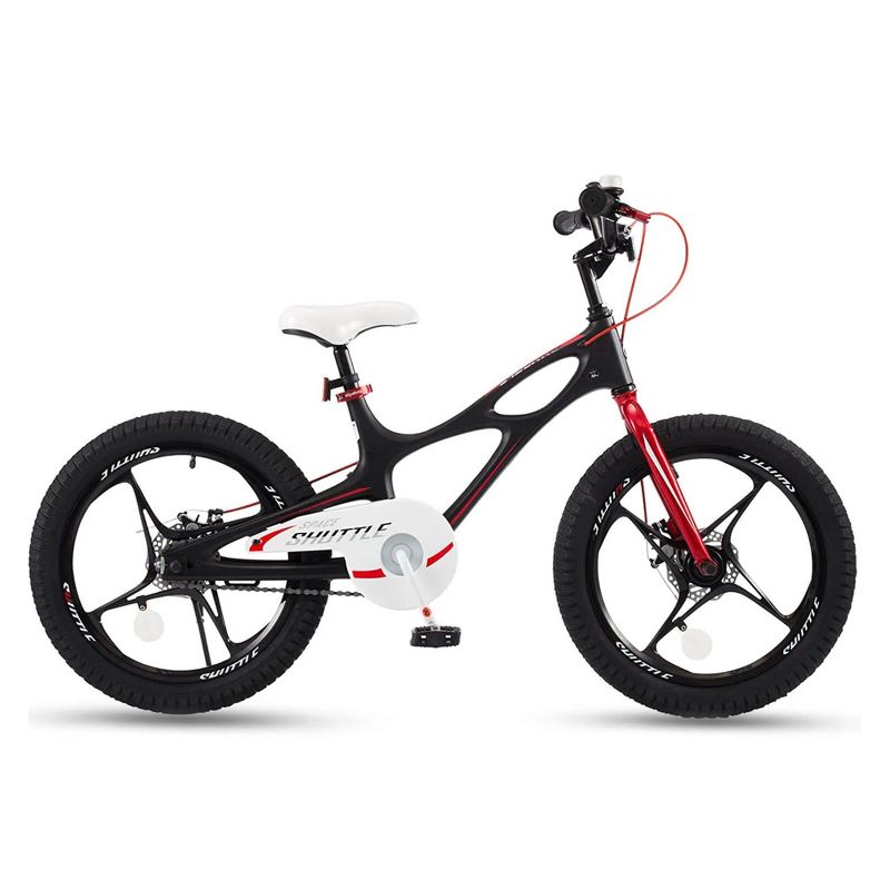 RoyalBaby RoyalMg Galaxy Fleet Children Kids Bicycle w/2 Disc Brakes and Training Wheels, for Boys and Girls Ages 3 to 5, 4 of 8